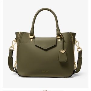 Michael Kors Blakey Satchel Olive